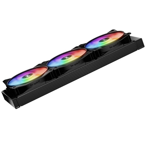 Кулер для корпуса/ Case Cooler be quiet! LIGHT WINGS LX 120mm PWM high-speed (120x120x25mm, 4-pin PWM, ARGB, 61.8CFM, 30.9dBA, 2100RPM, Black)