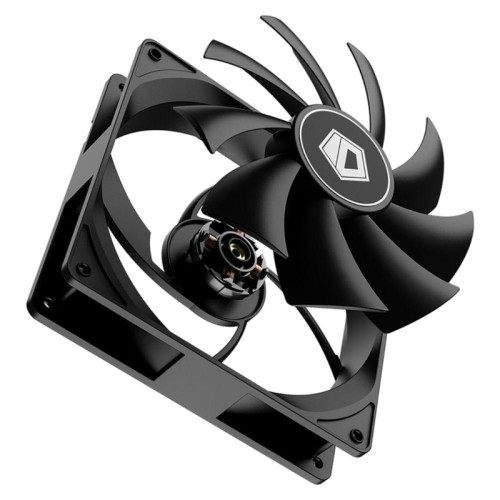 Вентилятор для корпуса ID-Cooling FL-12025K 120х120x25 черный 3-pin 21дБ Ret [FL-12025K]