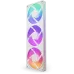 Кулер для корпуса ПК/ Case Cooler NZXT F360 RGB Core (120x120x25mm, 4-pin PWM, RGB, 75.12CFM, 30dBA, 2400RPM, White, Single-Frame RGB Fan Unit)