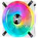 Кулер для корпуса/ Case Cooler Corsair iCUE QL140 RGB 140mm (140x140x25mm, 4-pin PWM, RGB, 50.2CFM, 26dBA, 1250RPM, White, 2pcs)