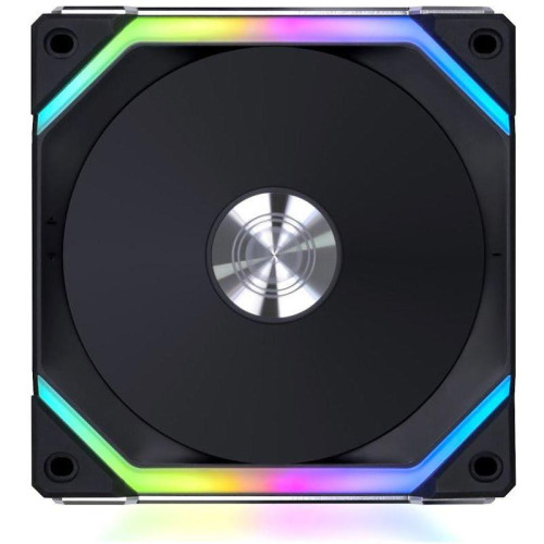 Вентилятор для корпуса Lian-Li Uni Fan SL120 V2 ARGB 120х120x28 черный 4-pin 29дБ (G99.12SLV21B.00) Ret [G99.12SLV21B.00]