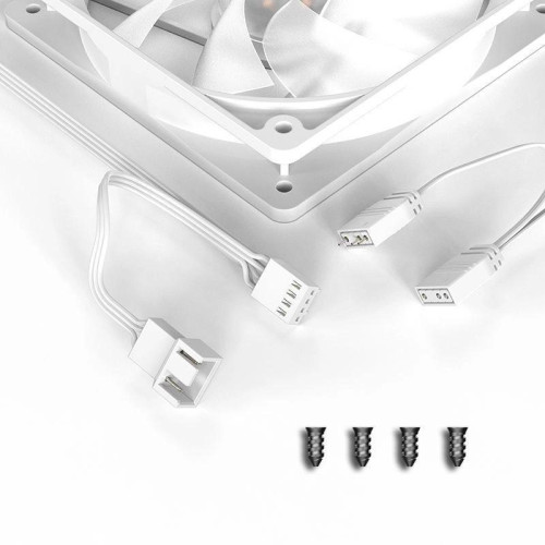 Вентилятор для корпуса ID-Cooling XF-120 ARGB 120х120x25 белый 4-pin 30.5дБ (XF-120-ARGB-W) Ret [XF-120-ARGB-W]