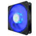 Кулер для корпуса 1 Ватт/ Cooler Master Case Cooler SickleFlow 120 Blue LED fan, 4pin