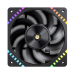Кулер для корпуса/ Case Cooler JONSBO HF2-120BR Reverse (120x120x25mm, 4-pin PWM, ARGB, 63.3CFM, 29.5dBA, 2200RPM, Black)