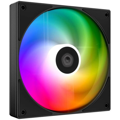 Вентилятор для корпуса ID-Cooling AS-120-К ARGB 120х120x25 черный 4-pin 27.2дБ (AS-120-ARGB-K) Ret