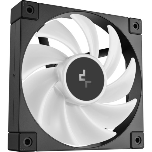 Вентилятор для корпуса Deepcool FD12 ARGB 120х120x25 черный 4-pin 26.9дБ (R-FD12-BKAPN1-G) Ret [R-FD12-BKAPN1-G]