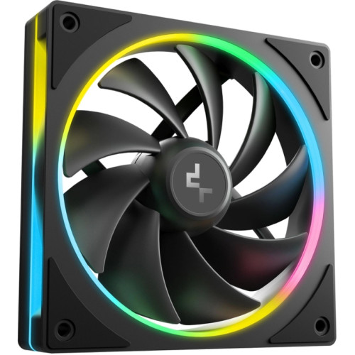Вентилятор для корпуса Deepcool FL12 SE ARGB 120х120x25 черный 4-pin 28.67дБ (упак.:1шт) (R-FL12SE-BKAPN1-G) Ret