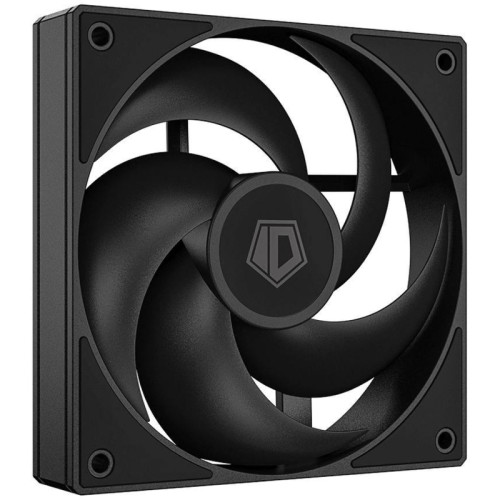 Вентилятор для корпуса ID-Cooling AS-120-K 120х120x25 черный 4-pin 30дБ Ret [AS-120-K]