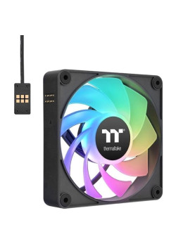 Вентилятор для корпуса Thermaltake CT120 EX Sync ARGB 120х120x25 черный 4-pin 28.5дБ (упак.:3шт) (CL-F181-PL12SW-A) Ret [CL-F181-PL12SW-A]