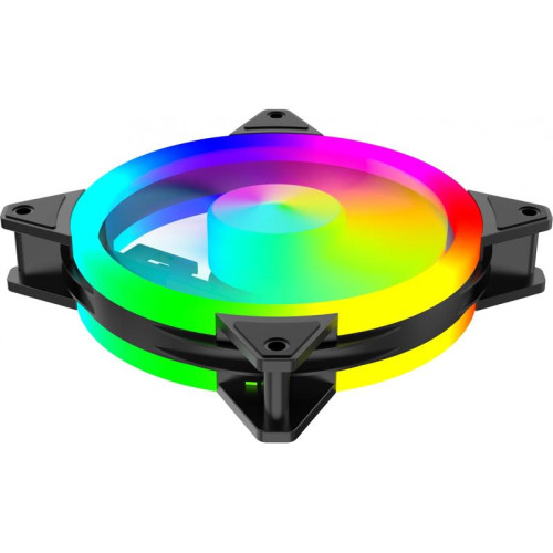 Вентилятор для корпуса Bloody BD-CF120ARGB4 ARGB 120х120x25 черный 4-pin 27дБ (BD-CF120ARGB4-BK) Ret [BD-CF120ARGB4-BK]