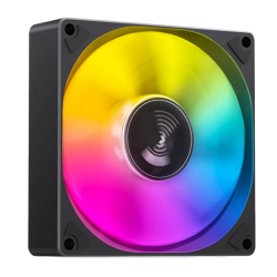Кулер для корпуса/ Case Cooler JONSBO SL-925B (92x92x25mm, 4-pin PWM, ARGB, 38.2CFM, 33.8dBA, 2200RPM, Black)