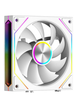 Вентилятор для корпуса PcCooler F3 X120 WH ARGB 120х120x25 белый 4-pin (F3X120-WHAC012-GL) Ret