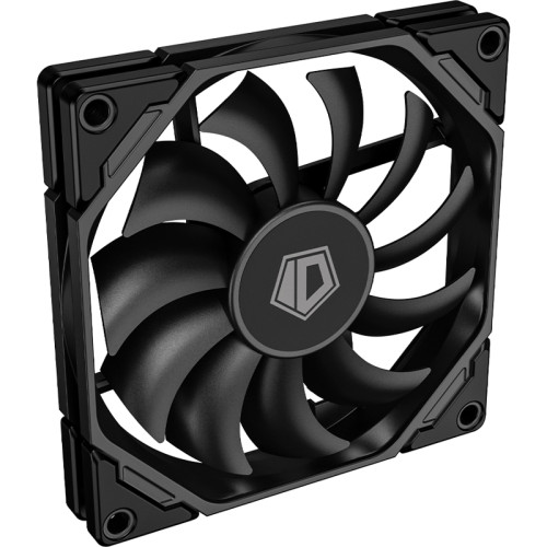 Кулер для корпуса/ Case Cooler ID-COOLING TF-9215-K (92x92x15mm, 4-pin PWM, 46CFM, 35.2dBA, 2800RPM, Black)