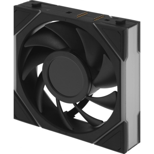 Вентилятор для корпуса Lian-Li Uni Fan TL Wireless LCD 120 LCD ARGB 120х124.5x28 черный 4-pin 27дБ (G99.12TLLCD1W1B.R0) Ret