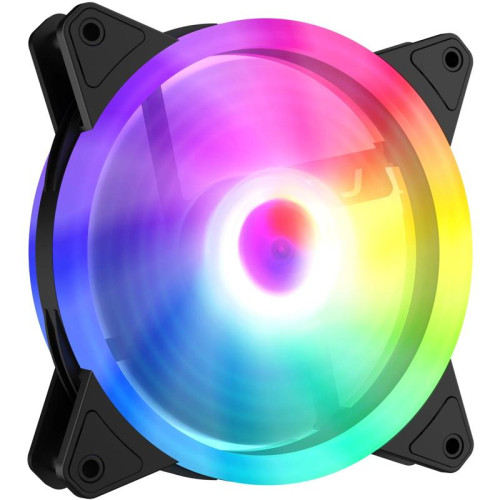 Вентилятор для корпуса GMNG GG-CF120ARGB2-PWMBK ARGB 120х120x25 черный 4-pin 28дБ Ret [GG-CF120ARGB2-PWMBK]