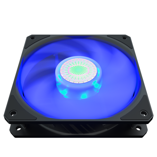 Кулер для корпуса 1 Ватт/ Cooler Master Case Cooler SickleFlow 120 Blue LED fan, 4pin