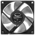 Кулер для корпуса/ Case Cooler ID-COOLING NO-8025-SD (80x80x25mm, 3-pin, 25.5CFM, 21dBA, 2000RPM, Black/Gray)