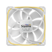 Вентилятор корпусный/ Case Cooler Geometric Future Squama 2503RW-12 Reverse (120x120x25mm, 4-pin PWM, ARGB, 57.67CFM, 29.87dBA, 1500RPM, White)