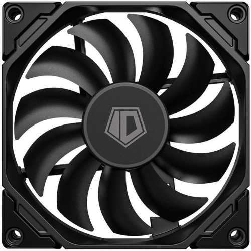 Кулер для корпуса/ Case Cooler ID-COOLING TF-9215-K (92x92x15mm, 4-pin PWM, 46CFM, 35.2dBA, 2800RPM, Black)
