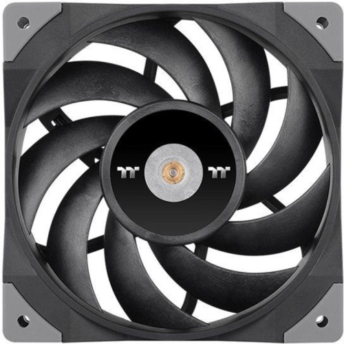 Вентилятор для корпуса Thermaltake Toughfan 12 120х120x25 черный 4-pin 22.3дБ (упак.:2шт) (CL-F082-PL12BL-A) Ret [CL-F082-PL12BL-A]