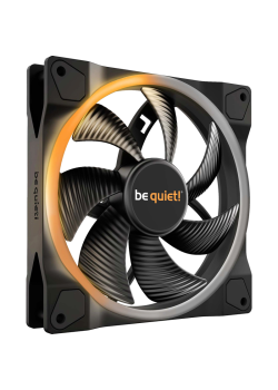 Кулер для корпуса/ Case Cooler be quiet! LIGHT WINGS 140mm PWM (140x140x25mm, 4-pin PWM, ARGB, 56CFM, 23.3dBA, 1500RPM, Black)