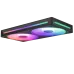 Кулер для корпуса ПК/ Case Cooler NZXT F240 RGB Core (120x120x25mm, 4-pin PWM, RGB, 75.12CFM, 30dBA, 2400RPM, Black, Single-Frame RGB Fan Unit)