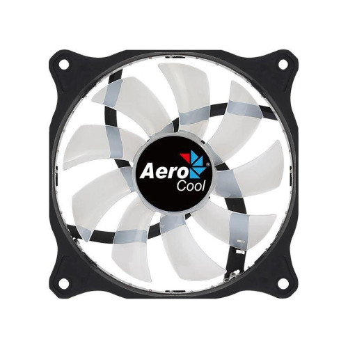 Вентилятор для корпуса Aerocool Cosmo 12 RGB 120х120x25 черный 4-pin (Molex) 24дБ (COSMO 12 FRGB MOLEX) Ret [COSMO 12 FRGB MOLEX]
