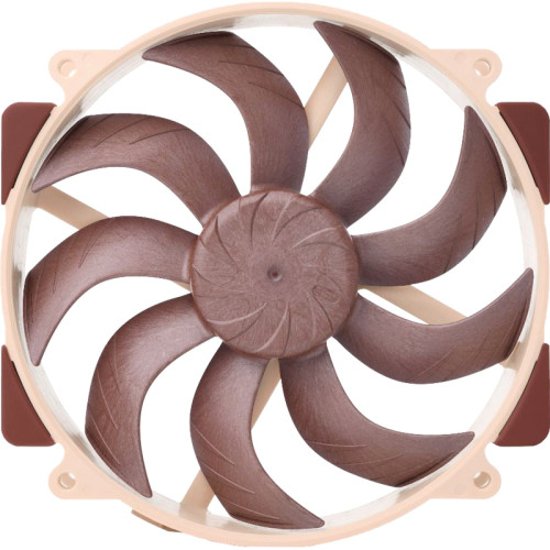 Кулер для корпуса/ Case Cooler Noctua NF-A14x25r G2 PWM (140x140x25mm, 4-pin PWM, 91.58CFM, 24.8dBA, 1500RPM, Beige/Brown)