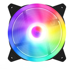 Вентилятор для корпуса GMNG GG-CF120ARGB2-PWMBK ARGB 120х120x25 черный 4-pin 28дБ Ret [GG-CF120ARGB2-PWMBK]