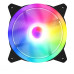 Вентилятор для корпуса GMNG GG-CF120ARGB2-PWMBK ARGB 120х120x25 черный 4-pin 28дБ Ret [GG-CF120ARGB2-PWMBK]