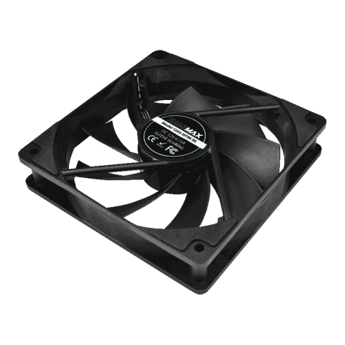 Кулер для корпуса ПК/ Gamemax GMX-WFBK-BK, 12CM black fan, black blade, 3pin+4Pin connector Кулер для корпуса ПК/ Gamemax GMX-WFBK-BK, 12CM black fan, black blade, 3pin+4Pin connector