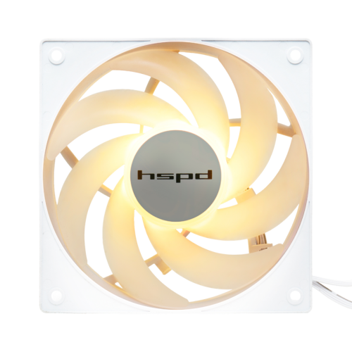 Кулер/ HSPD Case M1 ARGB 120mm white fan for M740 series