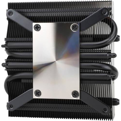 Кулер для процессора/ CPU Cooler Thermalright AXP-90 X53 Black (4-pin PWM, 38mm, Ni/Cu, 4x6mm, 1x92mm, 42.58CFM, 22.4dBA, 2700RPM, S: 1851/1700/1200/115X, AM5/AM4, black)
