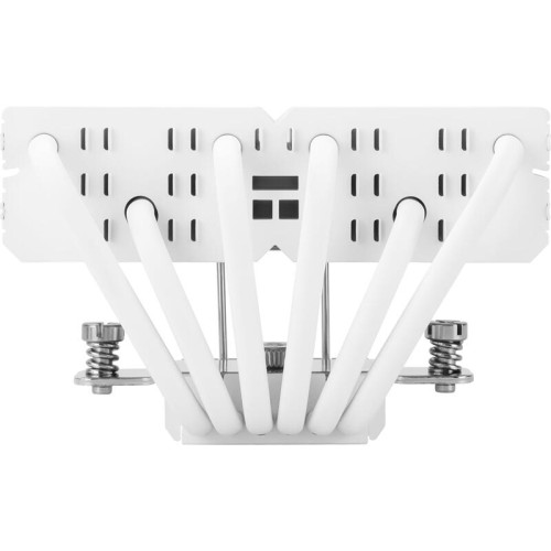 Кулер для процессора/ CPU Cooler Thermalright SI-100 White Argb (4-pin PWM, 74.8mm, Ni/Cu, 6x6mm, ARGB, 1x120mm, 72.37CFM, 27.7dBA, 2000RPM, S: 1851/1700/1200/20XX/115X, AM5/AM4, white)