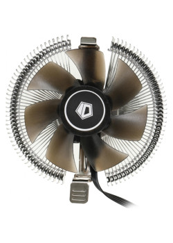 Кулер ID-Cooling DK-01 Soc-AM5/AM4/1200/1700/1851 черный 4-pin 29dB Al 95W 195gr Ret [DK-01]