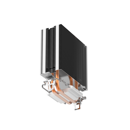 Кулер для процессора/ CPU Cooler SAMA X20 (110W, 4-pin PWM, 123mm, 2x6mm, RGB, 1x92mm, 54.6CFM, 31.2dBA, 2700RPM, S: 1851/1700/1200/115X, AM5/AM4, silver)
