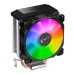 Кулер для процессора/ CPU Cooler JONSBO CR-1200E (95W, 3-pin, 128mm, Al/Cu, 2x6mm, FRGB, 1x92mm, 36CFM, 26.5dBA, 2000RPM, S: 1700/1200/115X, AM4/AM5 Black)