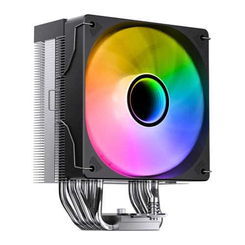 Кулер для процессора/ CPU Cooler JONSBO CR-1000 V3 PRO ARGB (230W, 4-pin PWM, 157mm, Al/Cu, 6x6mm, ARGB, 1x120mm, 70.8CFM, 33.2dBA, 1800RPM, S: 1851/1700/1200/115X, AM4/AM5 Black)