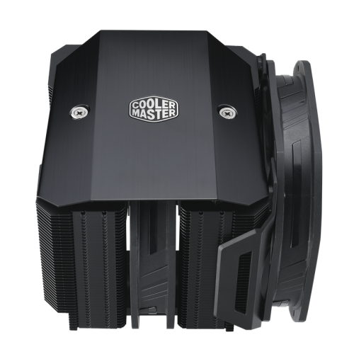 Кулер для процессора/ Cooler Master MasterAir MA624 Stealth (250W, 4-pin, 160mm, tower, Al/Cu/Ni, fans: 2x140mm/67CFM/27dBA/1400rpm, 1700/1200/115X/2066/2011-V3/2011/AM4/AM3/AM3+/AM2/AM2+/FM2/FM2+/FM1, AM5 not support)