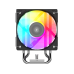 Кулер для процессора/ CPU Cooler SAMA X30L (180W, 4-pin PWM, 133.5mm, 3x6mm, ARGB, 1x100mm, 50.1CFM, 35.2dBA, 2600RPM, S: 1851/1700/1200/115X, AM5/AM4, silver)