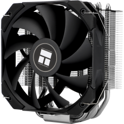 Кулер для процессора/ CPU Cooler Thermalright Assassin King 120 MINI V2 (4-pin PWM, 135mm, Al/Cu, 5x6mm, 1x120mm, 64.87CFM, 25.6dBA, 1500RPM, S: 1851/1700/1200/115X, AM5/AM4, black/silver)