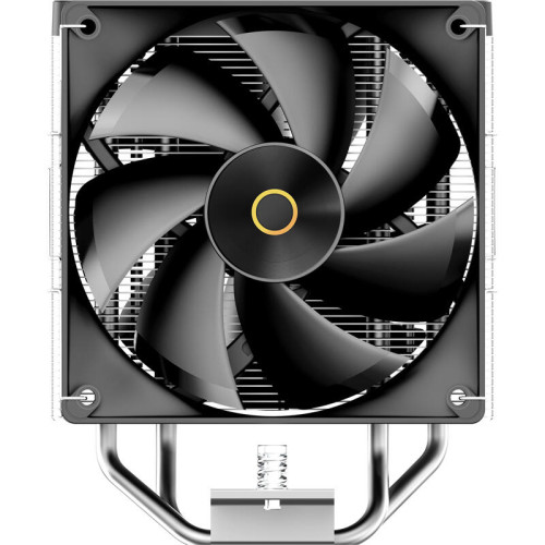 Кулер для процессора/ CPU Cooler Ocypus Delta A40 Elite BK Dual FAN (220W, 4-pin PWM, 156.7mm, Al/Cu, 4x6mm, 2x120mm, 73CFM, 29dBA, 2000RPM, S: 1851/1700/1200/115X, AM5/AM4, black)