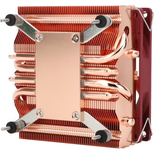Кулер для процессора/ CPU Cooler Thermalright AXP-90 X47 Full (4-pin PWM, 32mm, Cu/Cu, 4x6mm, 1x92mm, 42.58CFM, 22.4dBA, 2700RPM, S: 1851/1700/1200/115X, AM5/AM4, orange, red)