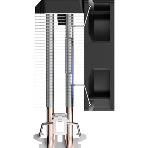 Кулер для процессора/ CPU Cooler Ocypus Gamma A20 BK ARGB (110W, 3-pin, 122.5mm, Al/Cu, 2x6mm, ARGB, 1x92mm, 32CFM, 21dBA, 1900RPM, S: 1851/1700/1200/115X, AM5/AM4, black)