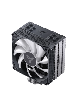 Кулер для процессора/ CPU Cooler JONSBO PISA A5 ARGB (265W, 4-pin PWM, 153mm, Al/Cu, 5x6mm, ARGB, 1x120mm, 81.27CFM, 36.8dBA, 1850RPM, S: 1851/1700/1200/115X, AM4/AM5 Grey)