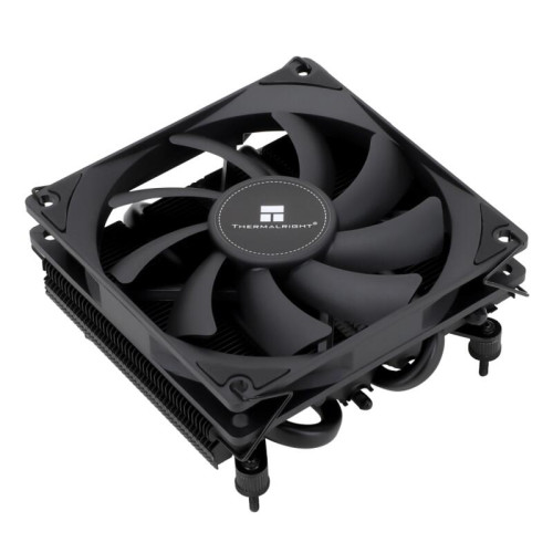 Кулер для процессора/ CPU Cooler Thermalright AXP-90 X36 Black (4-pin PWM, 21mm, Ni/Cu, 4x6mm, 1x92mm, 42.58CFM, 22.4dBA, 2700RPM, S: 1851/1700/1200/115X, AM5/AM4, black)