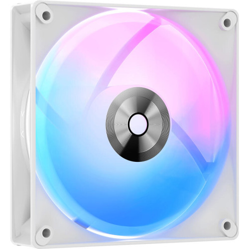Кулер для процессора/ CPU Cooler Ocypus Delta A40 WH ARGB (220W, 4-pin PWM, 156.7mm, Al/Cu, 4x6mm, ARGB, 1x120mm, 73CFM, 29dBA, 2000RPM, S: 1851/1700/1200/115X, AM5/AM4, white)