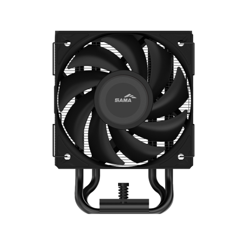 Кулер для процессора/ CPU Cooler SAMA X30 (180W, 4-pin PWM, 133.5mm, 3x6mm, 1x100mm, 50.1CFM, 35.2dBA, 2600RPM, S: 1851/1700/1200/115X, AM5/AM4, black)