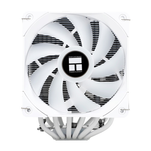 Кулер для процессора/ Кулер для процессора Thermalright Peerless Assassin 120 White ARGB, высота 157 мм, 1550 об/мин, 26 дБА, PWM, белый, ARBG подсветка