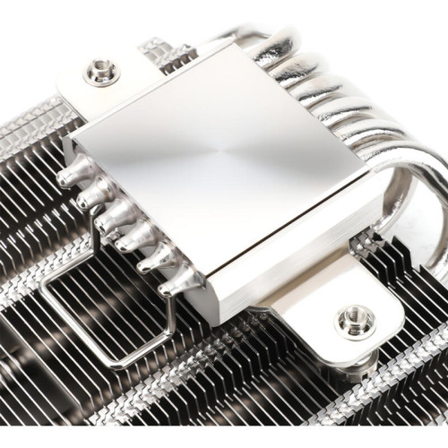 Кулер для процессора/ CPU Cooler Thermalright AXP-120 X67 (4-pin PWM, 52mm, Ni/Cu, 6x6mm, 1x120mm, 59CFM, 26.1dBA, 1800RPM, S: 1851/1700/1200/115X, 2011, 2066, AM5/AM4, grey)